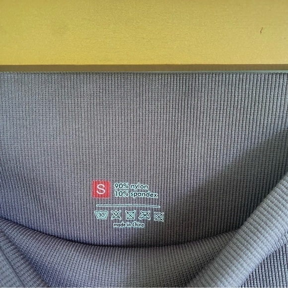 Gymshark High-Rise Energy Seamless Leggings in Dusty Lilac Purple • S Small - Picture 7 of 8